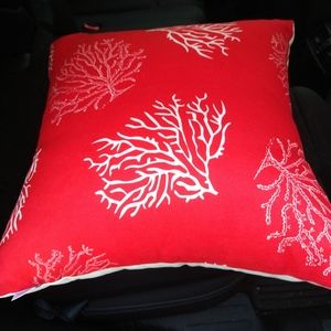 Mike and co accent pillow